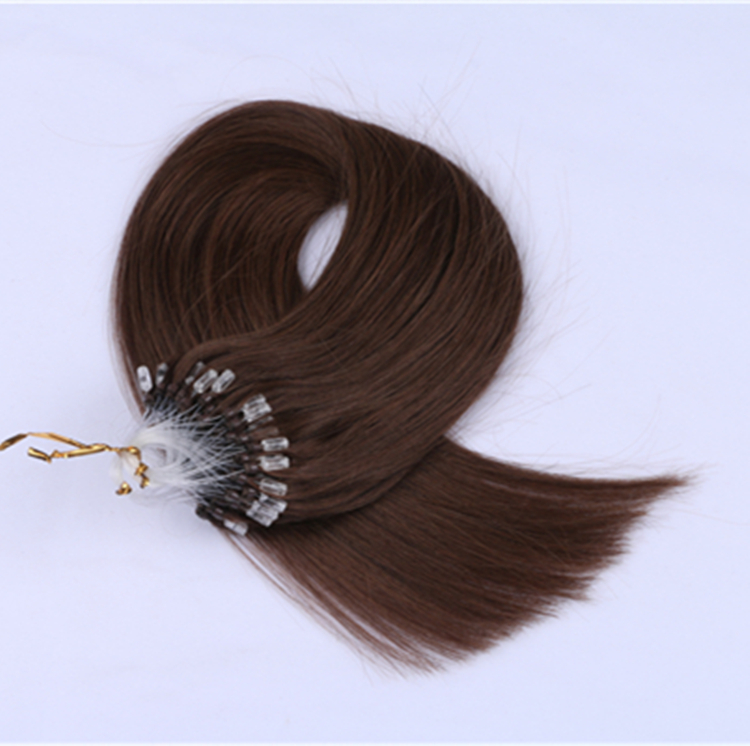 micro beads remy human hair extensions made in china QM070